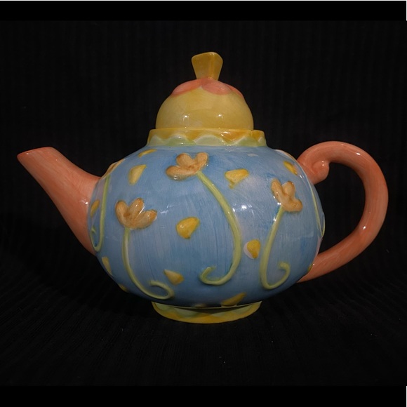 Oneida Other Vintage Oneida China Hand Painted Tea Pot Poshmark